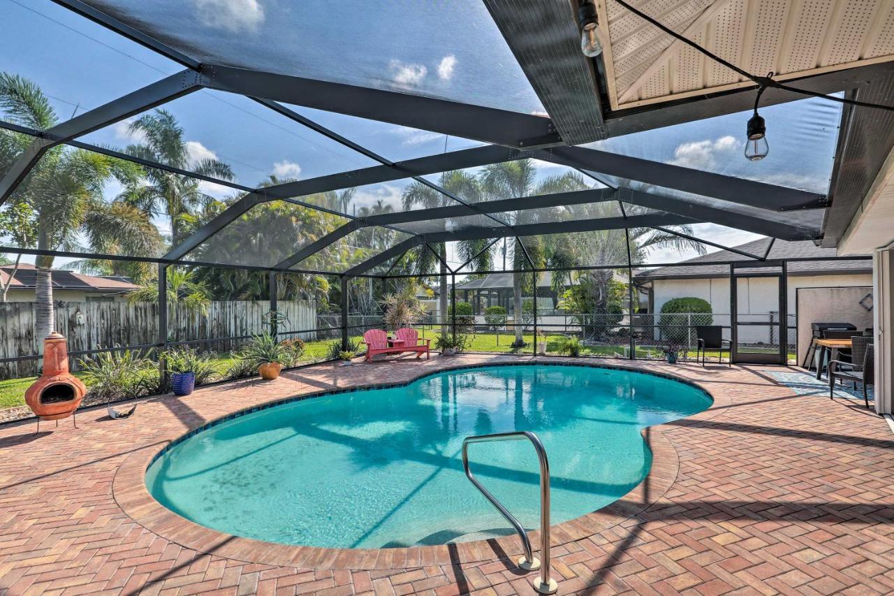Private Pool And Covered Patio Cape Coral Haven! Экстерьер фото